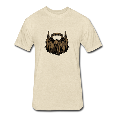 Crypto Keeper Beard T-Shirt - heather cream