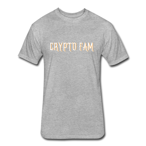 Crypto Fam T-Shirt - heather gray