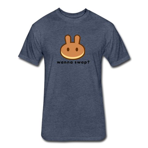 Wanna Swap T-Shirt - heather navy