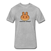 Wanna Swap T-Shirt - heather gray