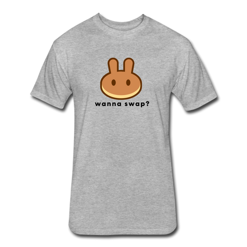 Wanna Swap T-Shirt - heather gray