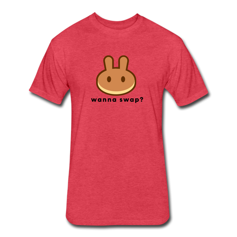 Wanna Swap T-Shirt - heather red