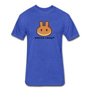 Wanna Swap T-Shirt - heather royal
