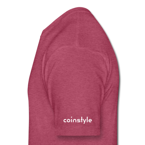 Free Bitcoin - heather burgundy