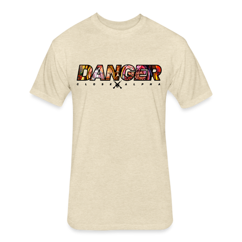 DANGER CLOSE ALPHA T SHIRT - heather cream