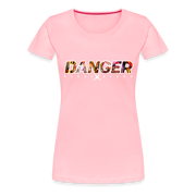 Women’s T-Shirt - DANGER CLOSE ALPHA BLACK - pink