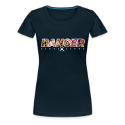 Women’s T-Shirt - DANGER CLOSE ALPHA BLACK - deep navy