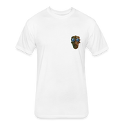 Men's Gas Mask T-shirt w NFT Character (Back) - white