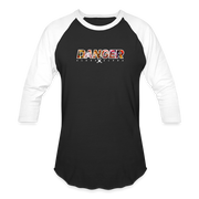 Danger Close Alpha - Crypto Baseball T-shirt - (Dark) - black/white
