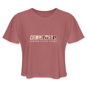 Women's Croptop - The Engineer (Dark) - Danger Close Alpha - mauve
