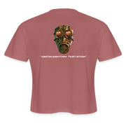 Women's Croptop - The Engineer (Dark) - Danger Close Alpha - mauve