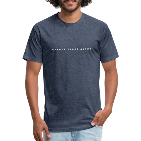 Danger Close Alpha w NFT Character (Back) - heather navy