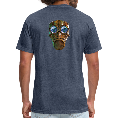Danger Close Alpha w NFT Character (Back) - heather navy