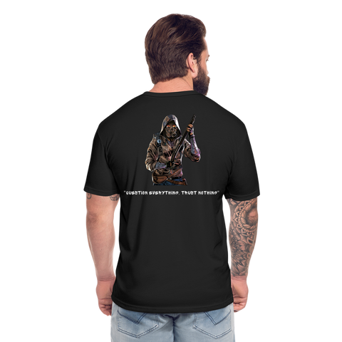 DANGER CLOSE ALPHA (Dark) w NFT Character (Back) - black