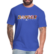 DANGER CLOSE ALPHA (Dark) w NFT Character (Back) - heather royal