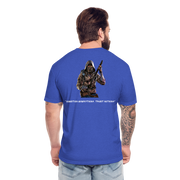 DANGER CLOSE ALPHA (Dark) w NFT Character (Back) - heather royal