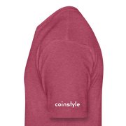 Ethereum (ETH) x enaeram Diamond Hands - heather burgundy