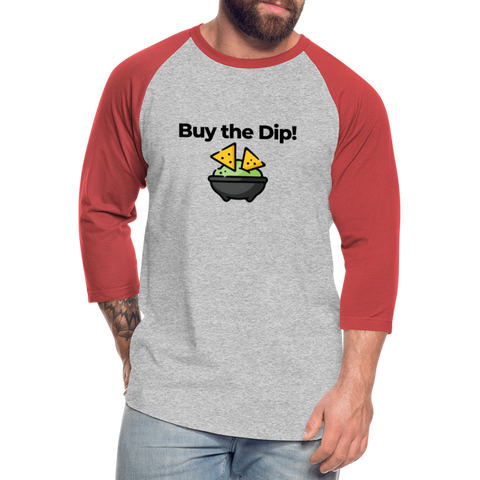 Buy The Dip Crypto Shirt x enaeram Collection - heather gray/red