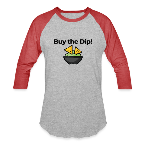 Buy The Dip Crypto Shirt x enaeram Collection - heather gray/red