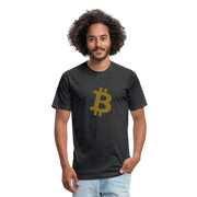 Bitcoin is Gold x enaeram - Bitcoin T-shirt - heather black
