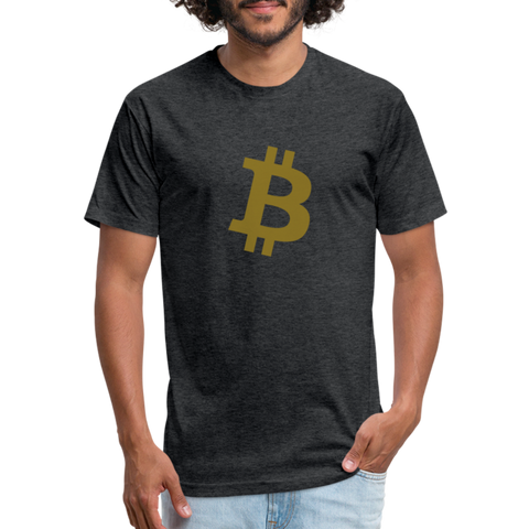 Bitcoin is Gold x enaeram - Bitcoin T-shirt - heather black