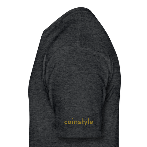 Bitcoin is Gold x enaeram - Bitcoin T-shirt - heather black