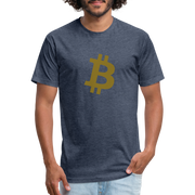 Bitcoin is Gold x enaeram - Bitcoin T-shirt - heather navy