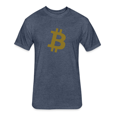 Bitcoin is Gold x enaeram - Bitcoin T-shirt - heather navy