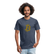 Bitcoin is Gold x enaeram - Bitcoin T-shirt - heather navy