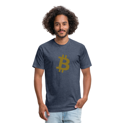 Bitcoin is Gold x enaeram - Bitcoin T-shirt - heather navy