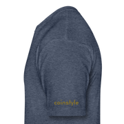 Bitcoin is Gold x enaeram - Bitcoin T-shirt - heather navy