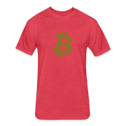 Bitcoin is Gold x enaeram - Bitcoin T-shirt - heather red