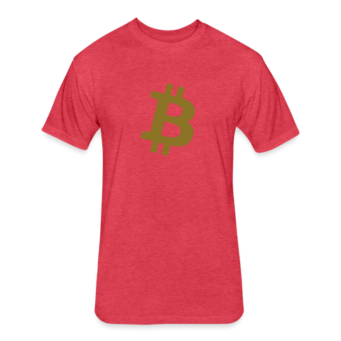 Bitcoin is Gold x enaeram - Bitcoin T-shirt - heather red