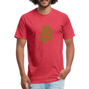 Bitcoin is Gold x enaeram - Bitcoin T-shirt - heather red
