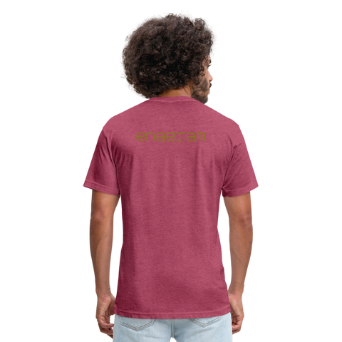 Bitcoin is Gold x enaeram - Bitcoin T-shirt - heather burgundy