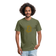 Bitcoin is Gold x enaeram - Bitcoin T-shirt - heather military green