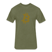 Bitcoin is Gold x enaeram - Bitcoin T-shirt - heather military green