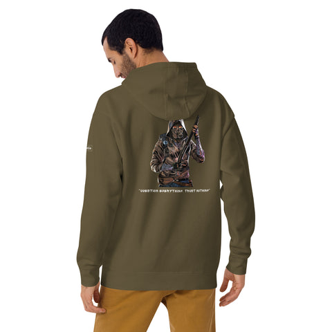 Danger Close Alpha Hoodie w NFT Character on the Back