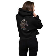 Women's Croptop Hoodie - Danger Close Alpha